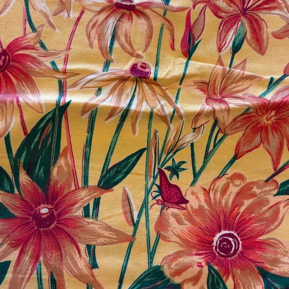 April Cornell Yellow and Green Accent Pillow - Picture 3 of 8